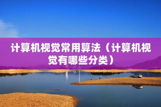 计算机视觉常用算法（计算机视觉有哪些分类）