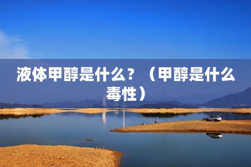 液体甲醇是什么？（甲醇是什么毒性）
