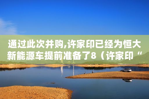 通过此次并购,许家印已经为恒大新能源车提前准备了8（许家印“亮剑”,恒大首款电动汽车6月份全面投产）
