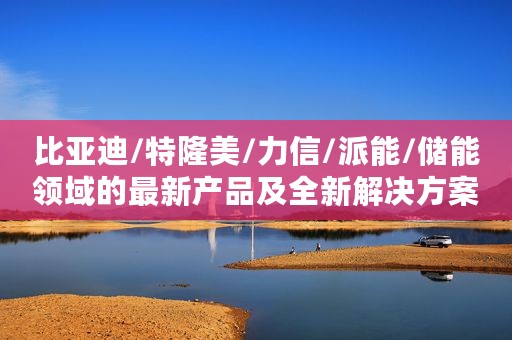 比亚迪/特隆美/力信/派能/储能领域的最新产品及全新解决方案