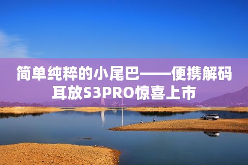 简单纯粹的小尾巴——便携解码耳放S3PRO惊喜上市