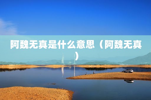 阿魏无真是什么意思（阿魏无真）