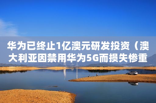 华为已终止1亿澳元研发投资（澳大利亚因禁用华为5G而损失惨重）