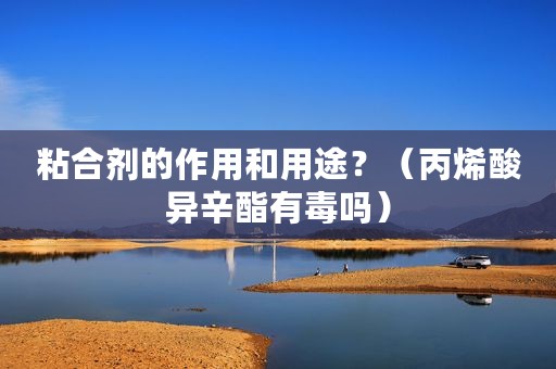 粘合剂的作用和用途？（丙烯酸异辛酯有毒吗）