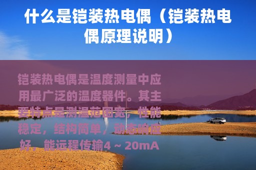 什么是铠装热电偶（铠装热电偶原理说明）