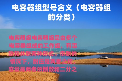 电容器组型号含义（电容器组的分类）