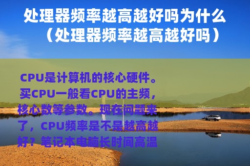 处理器频率越高越好吗为什么（处理器频率越高越好吗）