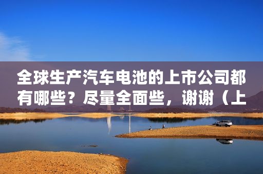 全球生产汽车电池的上市公司都有哪些？尽量全面些，谢谢（上海钢联今日碳酸锂价格）