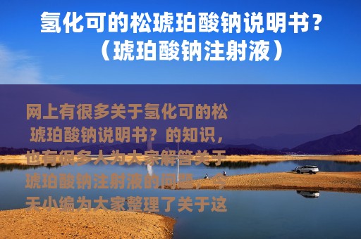 氢化可的松琥珀酸钠说明书？（琥珀酸钠注射液）