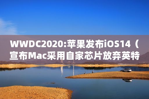 WWDC2020:苹果发布iOS14（宣布Mac采用自家芯片放弃英特尔芯片）