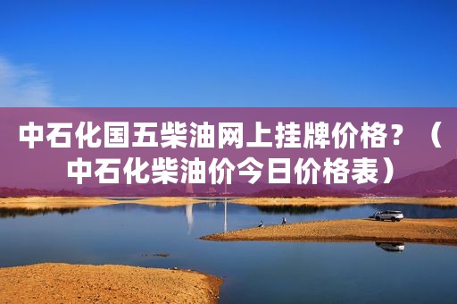 中石化国五柴油网上挂牌价格？（中石化柴油价今日价格表）