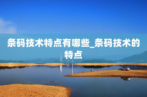 条码技术特点有哪些_条码技术的特点
