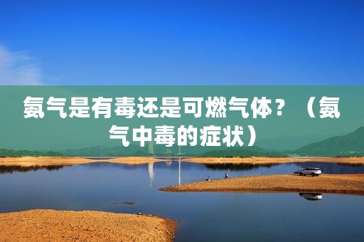 氨气是有毒还是可燃气体？（氨气中毒的症状）