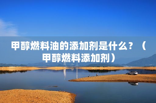 甲醇燃料油的添加剂是什么？（甲醇燃料添加剂）