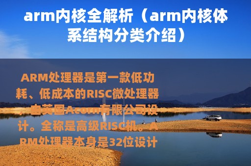 arm内核全解析（arm内核体系结构分类介绍）