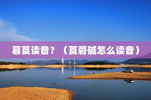 暮莨读音？（莨菪碱怎么读音）