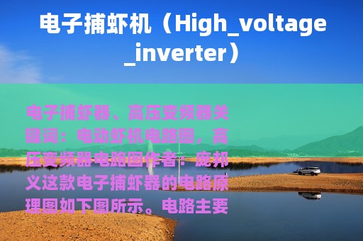 电子捕虾机（High_voltage_inverter）
