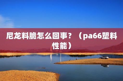 尼龙料脆怎么回事？（pa66塑料性能）