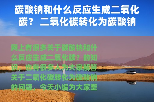 碳酸钠和什么反应生成二氧化碳？ 二氧化碳转化为碳酸钠