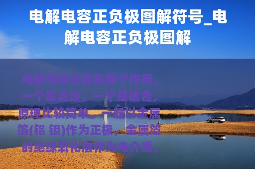 电解电容正负极图解符号_电解电容正负极图解