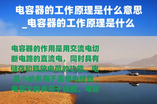 电容器的工作原理是什么意思_电容器的工作原理是什么
