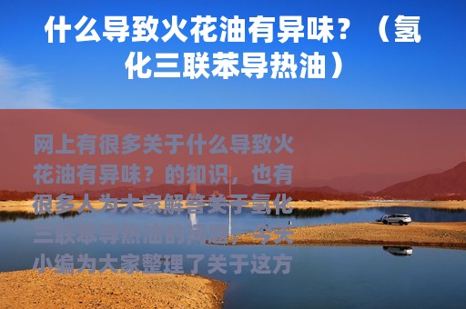 什么导致火花油有异味？（氢化三联苯导热油）