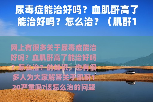尿毒症能治好吗？血肌酐高了能治好吗？怎么治？（肌酐120严重吗?该怎么治）