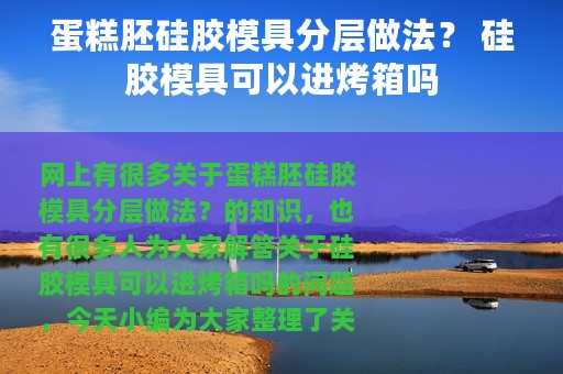 蛋糕胚硅胶模具分层做法？ 硅胶模具可以进烤箱吗