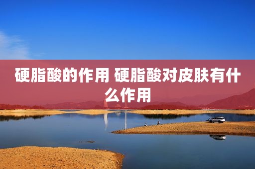 硬脂酸的作用 硬脂酸对皮肤有什么作用