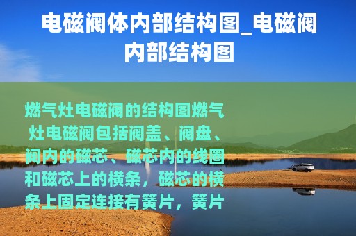 电磁阀体内部结构图_电磁阀内部结构图