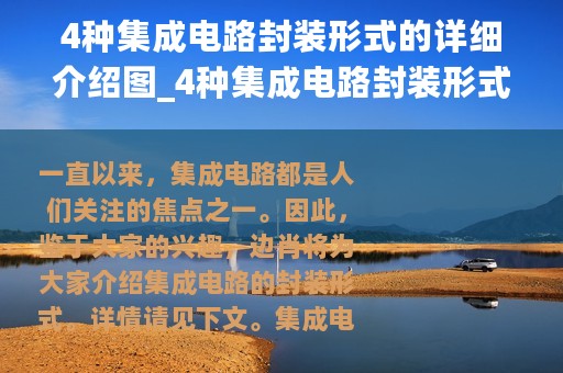 4种集成电路封装形式的详细介绍图_4种集成电路封装形式的详细介绍