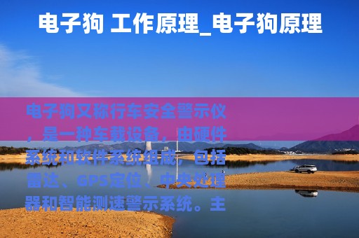 电子狗 工作原理_电子狗原理