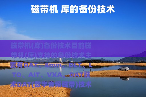 磁带机 库的备份技术