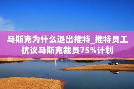 马斯克为什么退出推特_推特员工抗议马斯克裁员75%计划