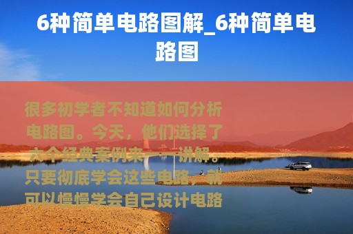 6种简单电路图解_6种简单电路图
