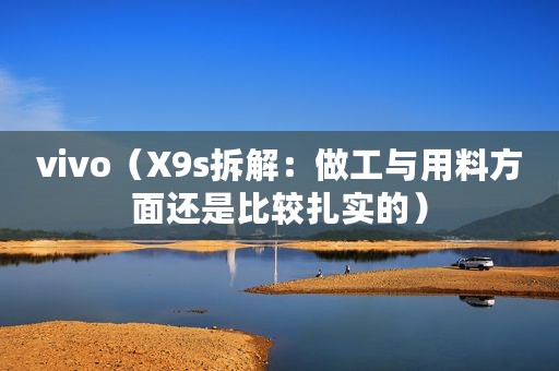 vivo（X9s拆解：做工与用料方面还是比较扎实的）