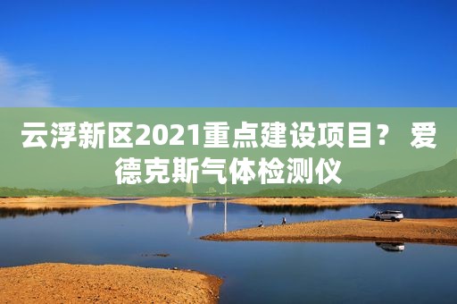 云浮新区2021重点建设项目？ 爱德克斯气体检测仪