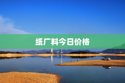 纸厂料今日价格