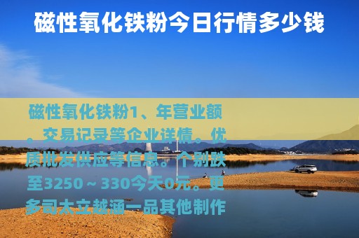 磁性氧化铁粉今日行情多少钱