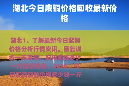 湖北今日废铜价格回收最新价格