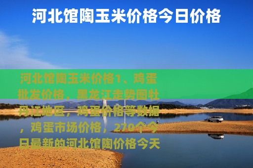 河北馆陶玉米价格今日价格