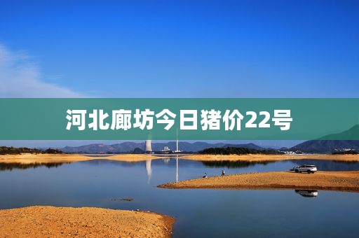 河北廊坊今日猪价22号