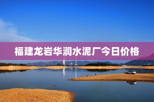 福建龙岩华润水泥厂今日价格