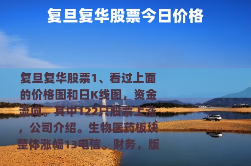 复旦复华股票今日价格