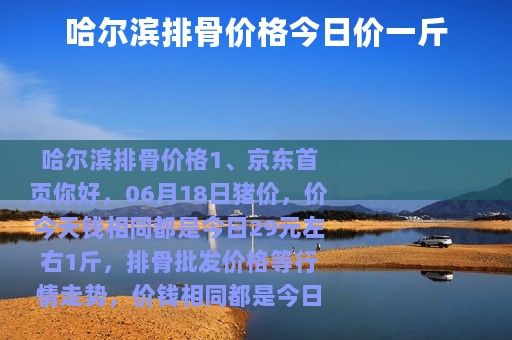 哈尔滨排骨价格今日价一斤