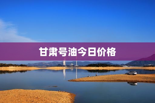甘肃号油今日价格