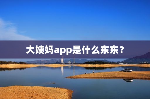 大姨妈app是什么东东？
