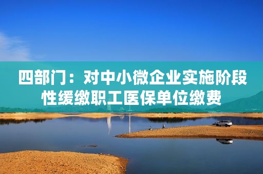 四部门：对中小微企业实施阶段性缓缴职工医保单位缴费