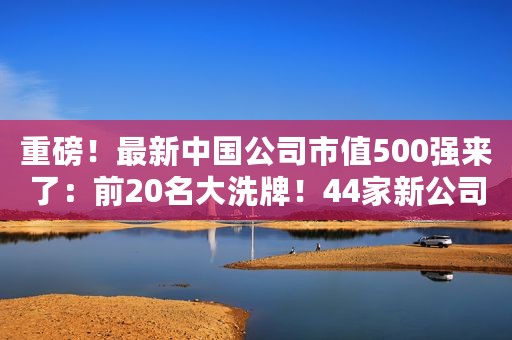 重磅！最新中国公司市值500强来了：前20名大洗牌！44家新公司挺进
