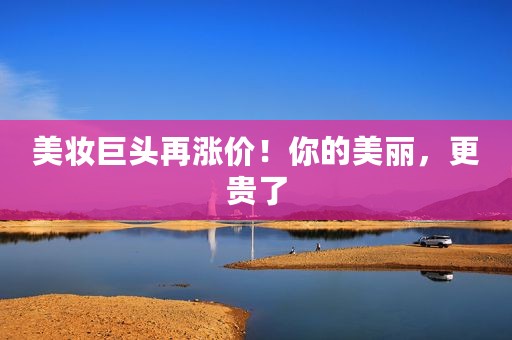 美妆巨头再涨价！你的美丽，更贵了